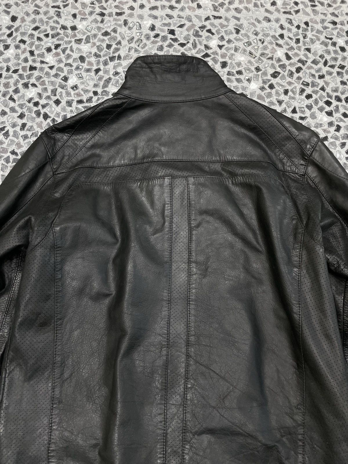 Belstaff Belstaff Gold Label Black Leather Jacket Size US L / EU 52-54 / 3 - 6 Thumbnail