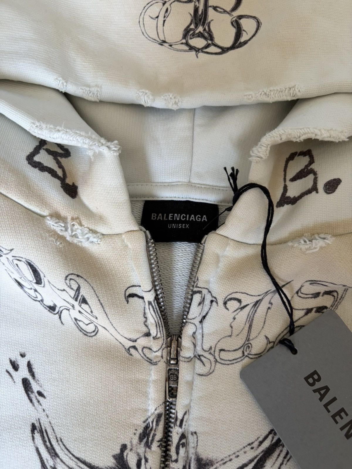Balenciaga Balenciaga Tattoo Baggy TAT DS Size US XS / EU 42 / 0 - 5 Thumbnail
