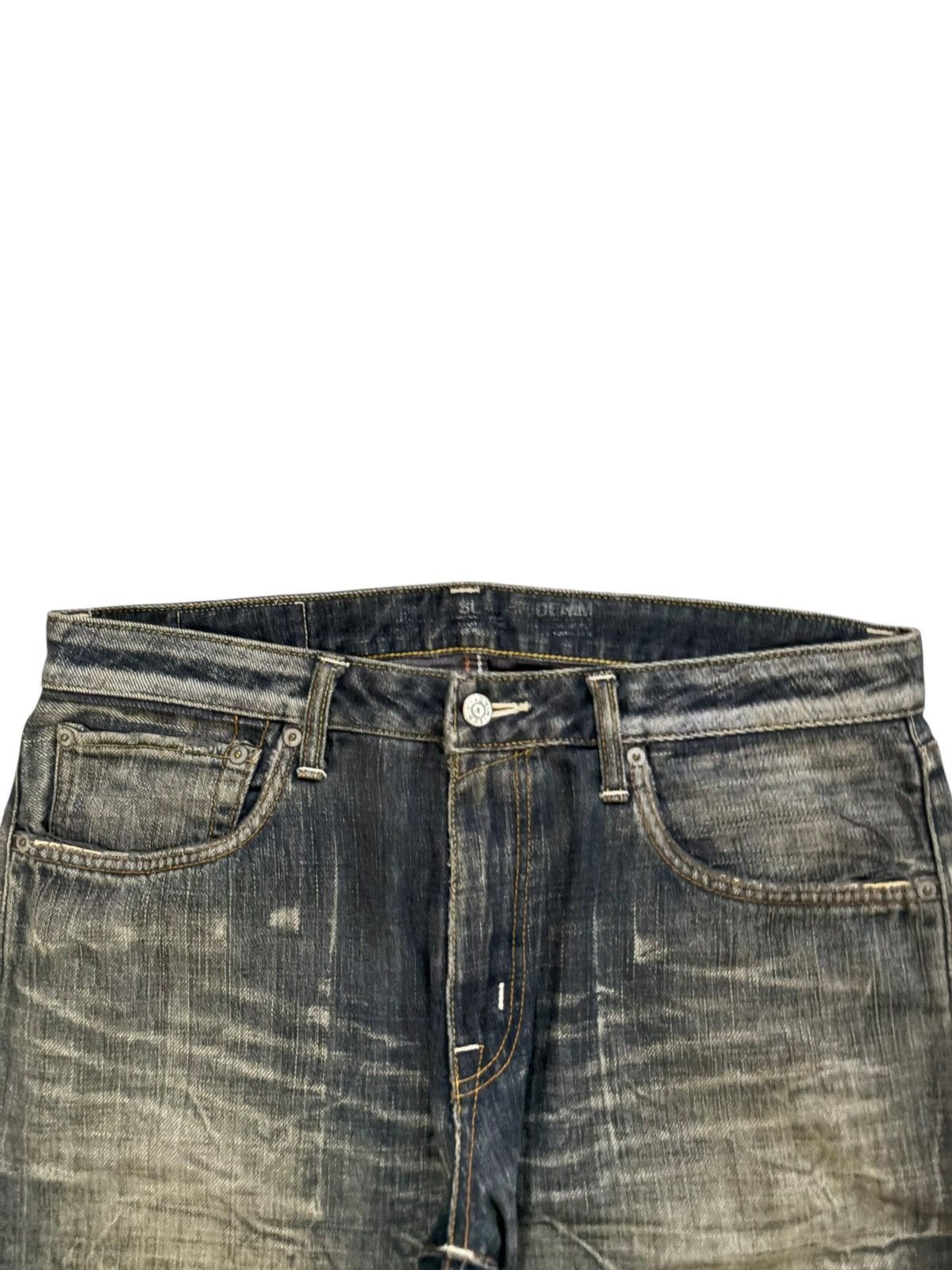 Edwin Vintage Japanese Edwin 502 Rusty Mud Wash Baggy Jeans Size US 35 - 4 Thumbnail
