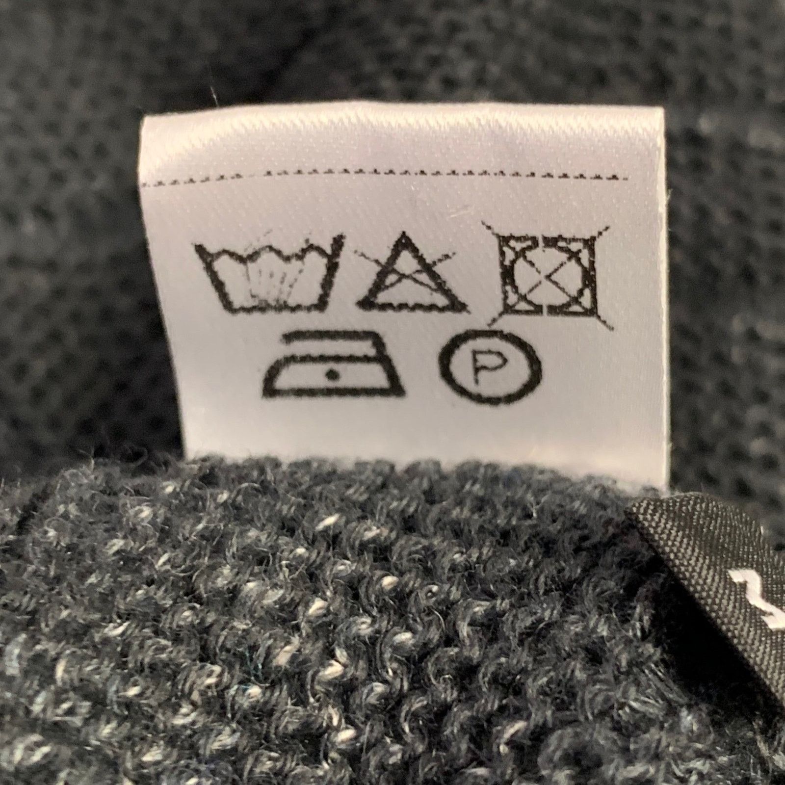 Avant Toi AVANT TOI Grey Charcoal Linen Marbled Open Front Cardigan Size M / US 6-8 / IT 42-44 - 8 Thumbnail