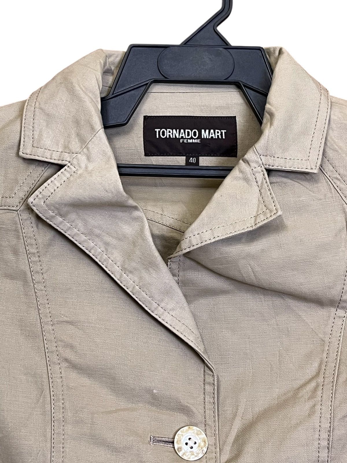 Tornado Mart Japanese aesthetic TORNADO MART FEMME cotton blazer/jacket Size US S / EU 44-46 / 1 - 4 Thumbnail