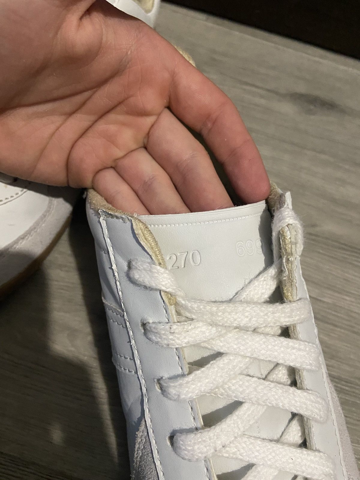 Vintage GAT BW SPORT 270 MARGIELA STYLE ARMY SNEAKERS Size US 9 / EU 42 - 6 Thumbnail