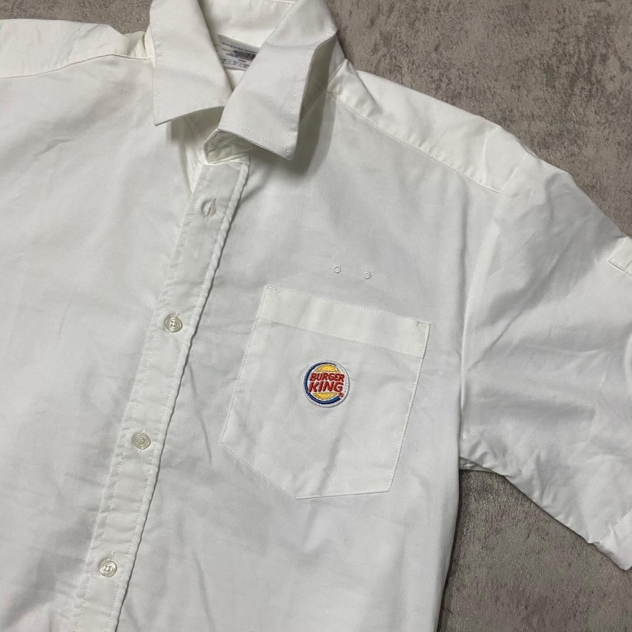 Other Burger King white button up shirt Size US M / EU 48-50 / 2 - 2 Thumbnail