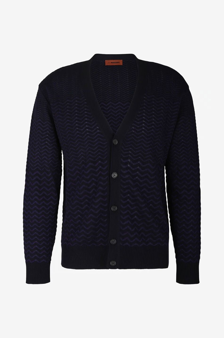 Missoni o1y0225 Cardigan in Purple/Black Size US S / EU 44-46 / 1 - 1 Thumbnail
