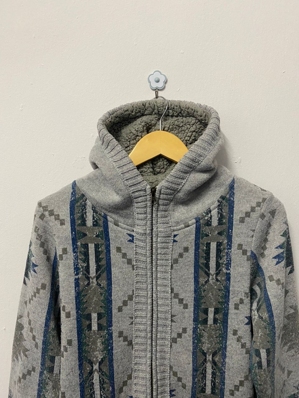 Billabong × Vintage Vintage Billabong Navajo Sweater Hoodie Size US M / EU 48-50 / 2 - 4 Thumbnail