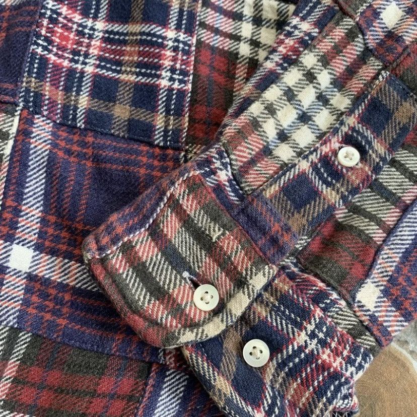 Sugar Cane 2000s SUGAR CANE MULTI PLAID PATCHWORK JAPANESE BRAND Size US M / EU 48-50 / 2 - 6 Thumbnail