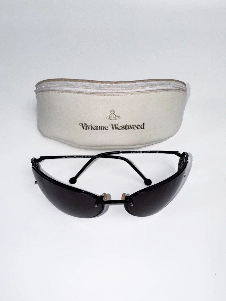 Vivienne Westwood Vivienne Westwood Punk niche openwork sunglasses Size ONE SIZE - 9 Thumbnail