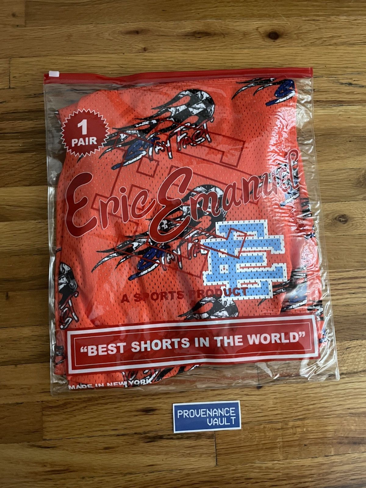 Eric Emanuel Eric Emanuel x Matty Boy EE Basic Core Short Red Orange Size US 30 / EU 46 - 4 Thumbnail
