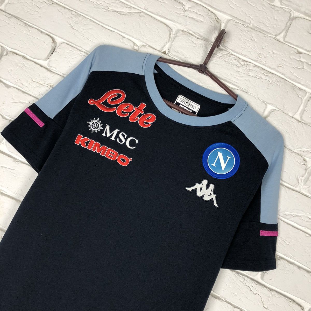 Kappa Napoli Kappa training tee t shirt jersey Size US M / EU 48-50 / 2 - 2 Thumbnail