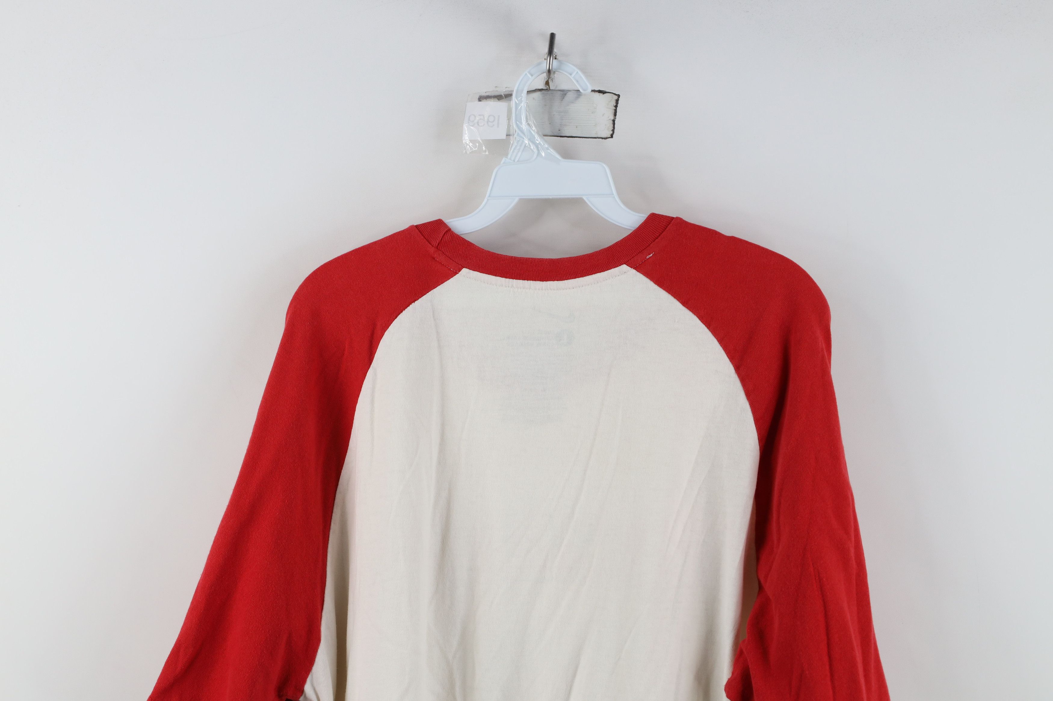 Nike Vintage Nike Swoosh Cincinnati Reds Baseball Raglan T-Shirt Size US L / EU 52-54 / 3 - 13 Thumbnail
