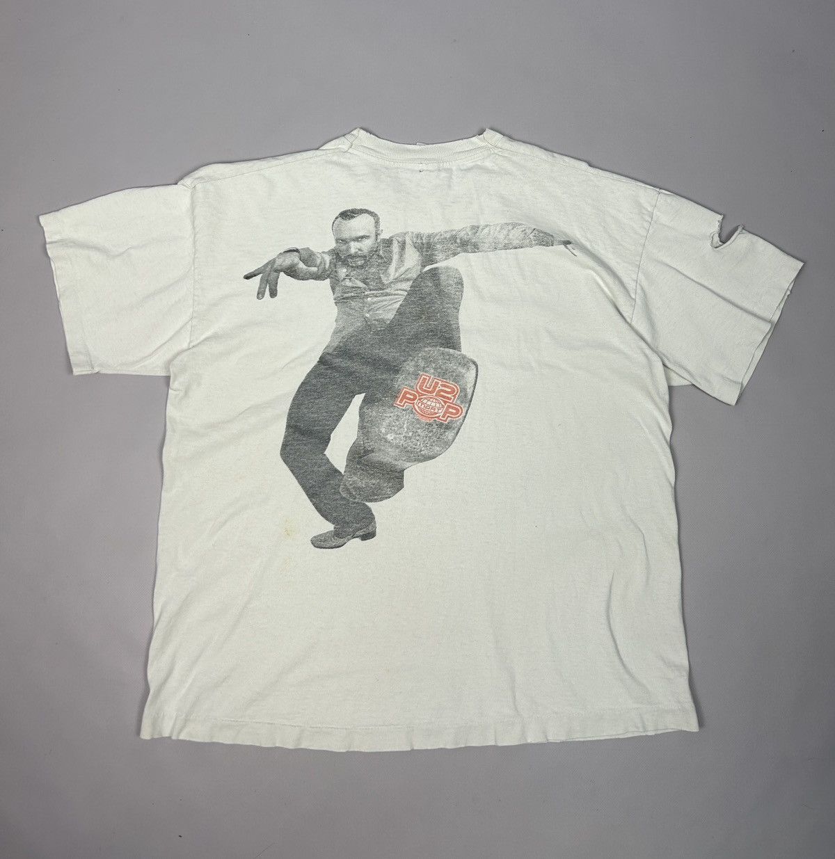 Band Tees × Vintage Vintage 1997 U2 Pop Mart Tour T-Shirt Rock 90s y2k Rock Tees Size US M / EU 48-50 / 2 - 10 Thumbnail