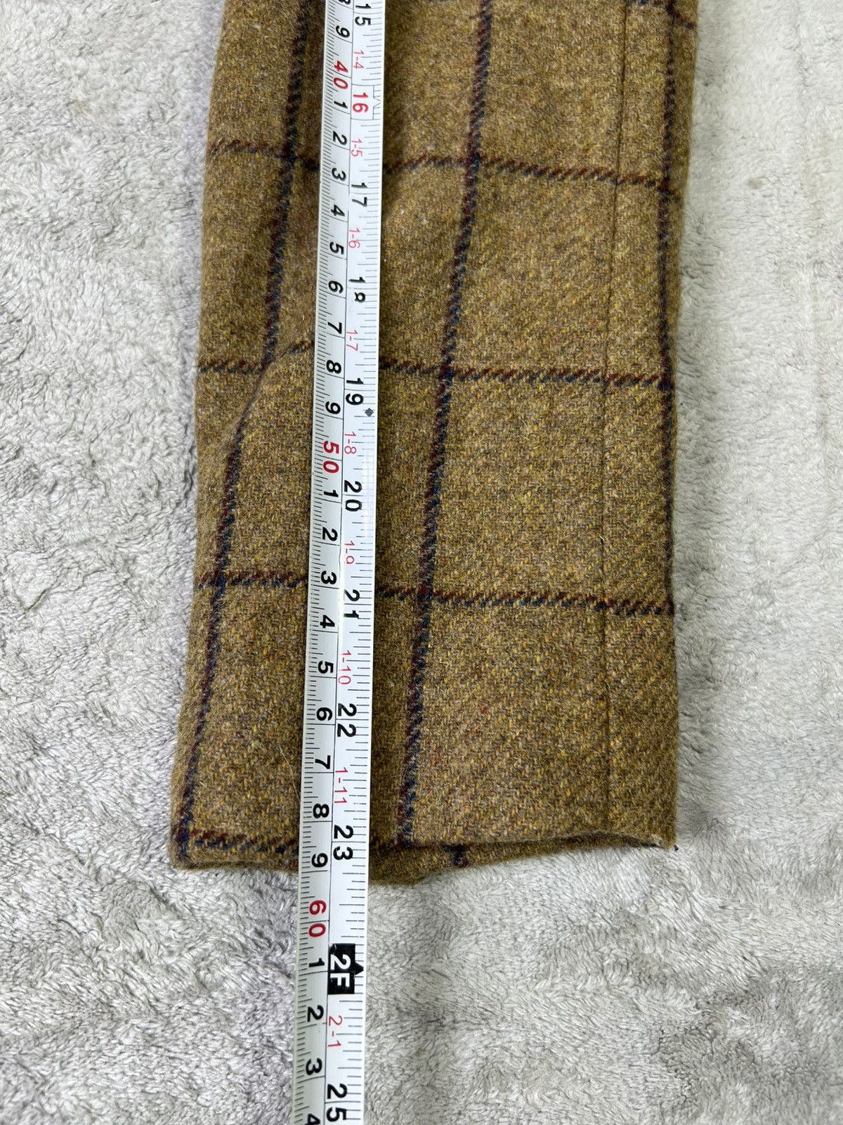 Zara Zara Basic Lambswool Windowpane Blazer Brown Elbow Patch Size M / US 6-8 / IT 42-44 - 12 Thumbnail