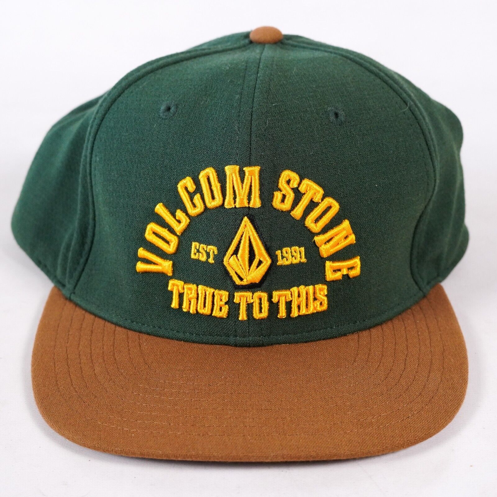 Volcom Volcom Stone True to This EST 1991 Snapback Baseball Hat Cap Size ONE SIZE - 2 Thumbnail