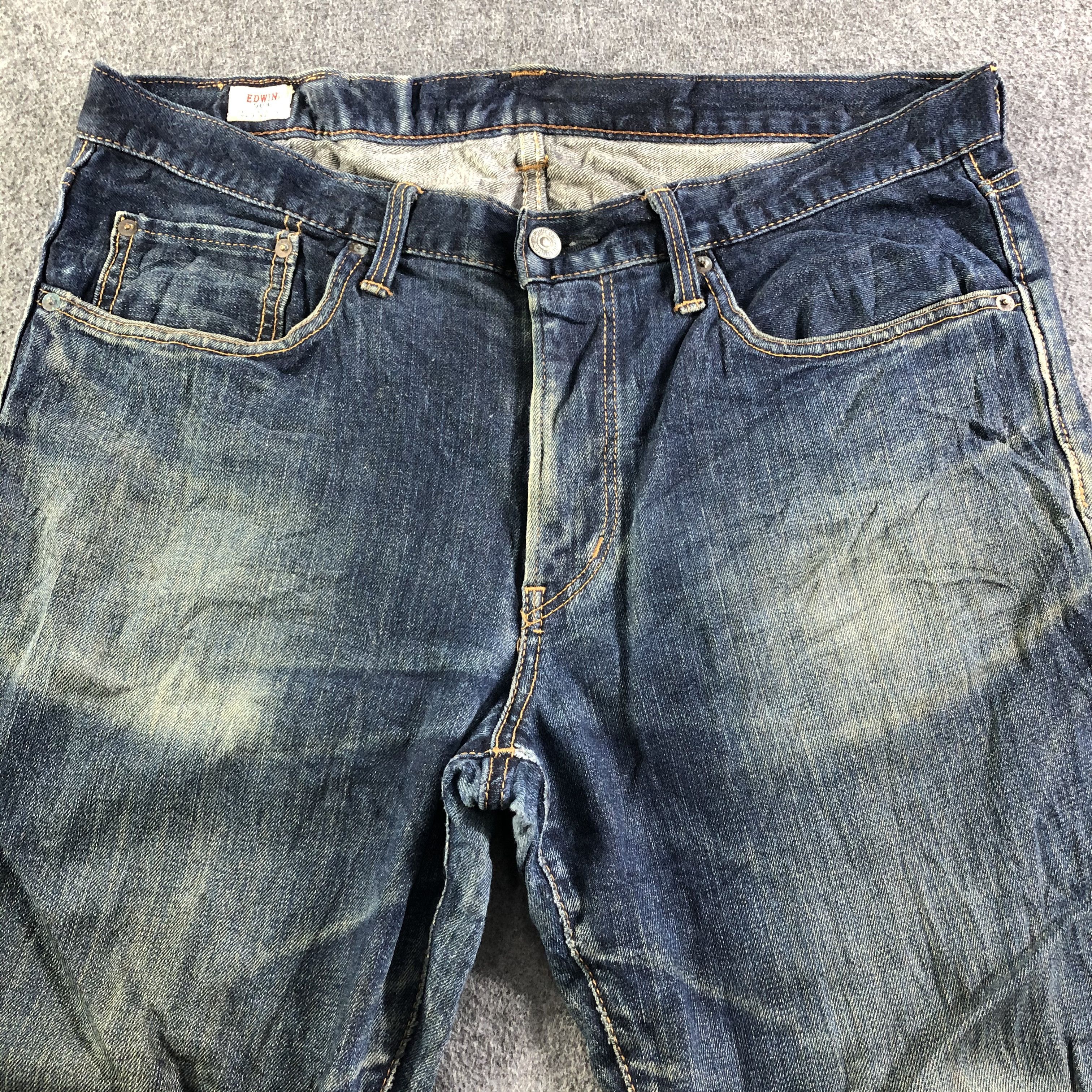 Edwin Vintage Blue Wash Edwin Jeans-J3550 Size US 38 / EU 54 - 3 Thumbnail