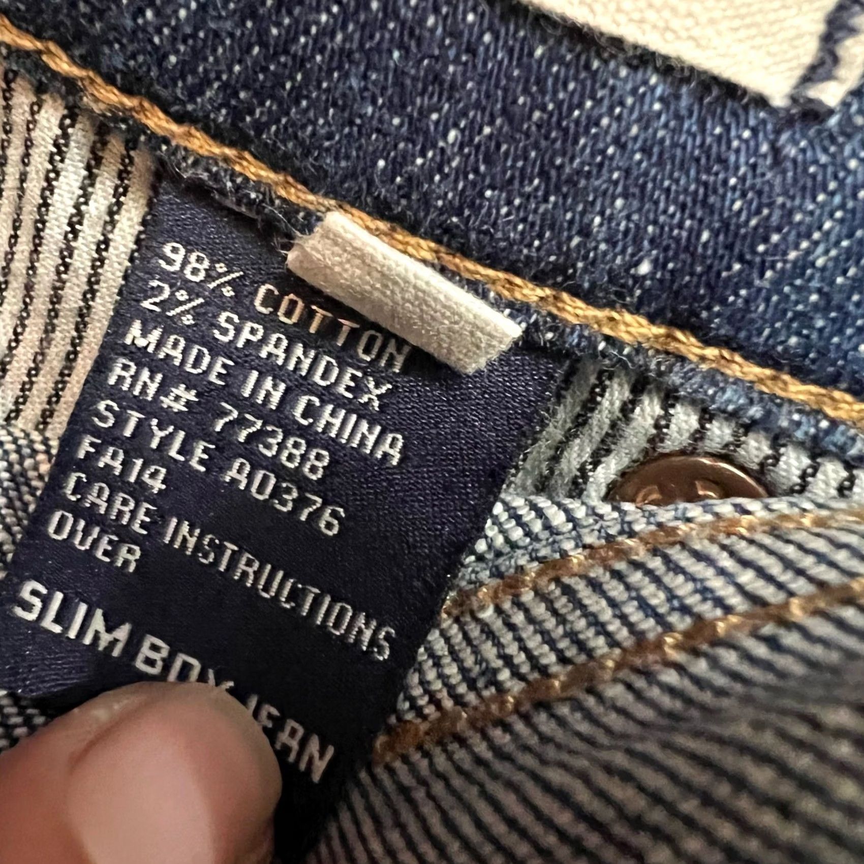 Madewell VINTAGE Madewell Jeans Womens 27 Slim Boyjean Blue Denim Mid Rise 32x29 Womens Jeans 27 Blue Denim Slim Boyjean Size 27" / US 4 / IT 40 - 7 Thumbnail