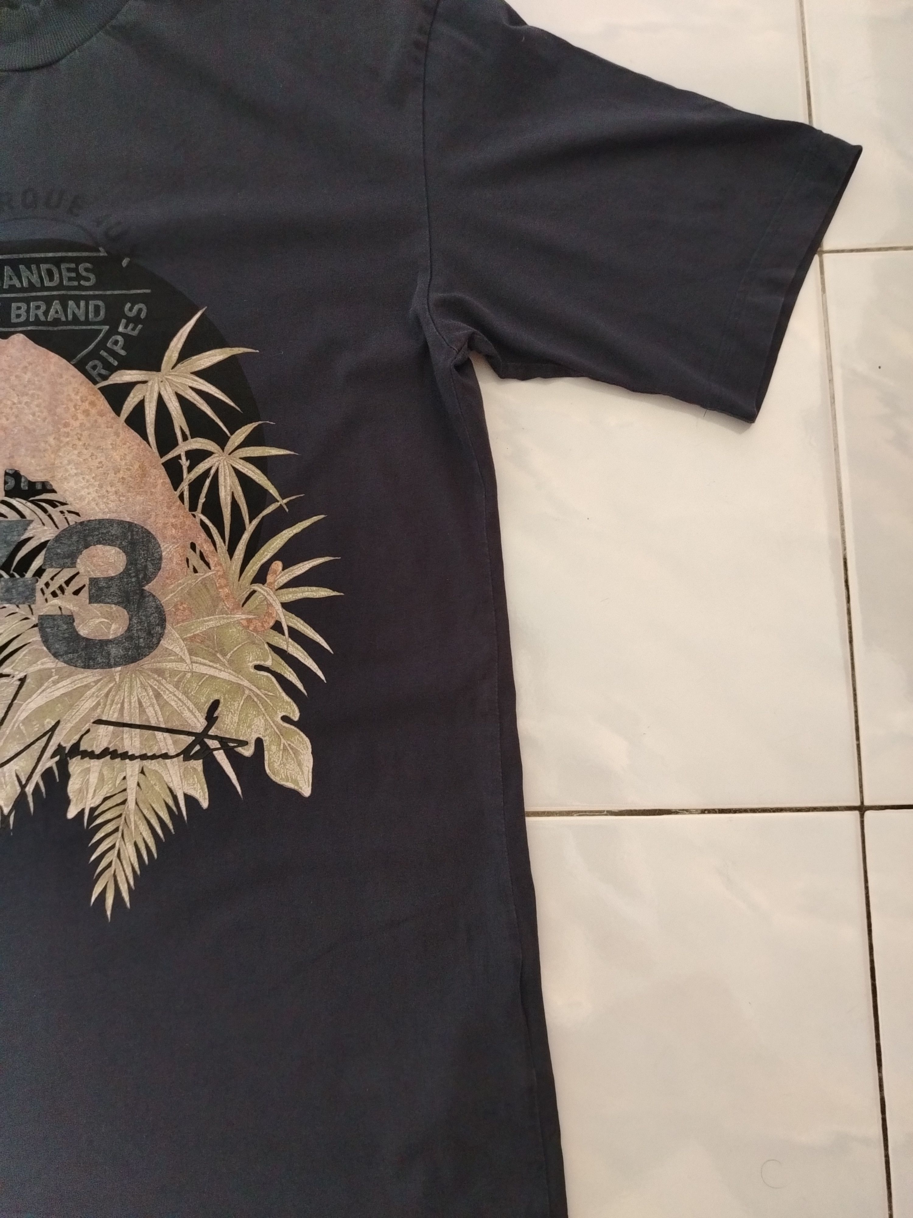Adidas × Y-3 Y-3 Leopard Graphic Roundneck T-Shirt Black Size US M / EU 48-50 / 2 - 4 Thumbnail