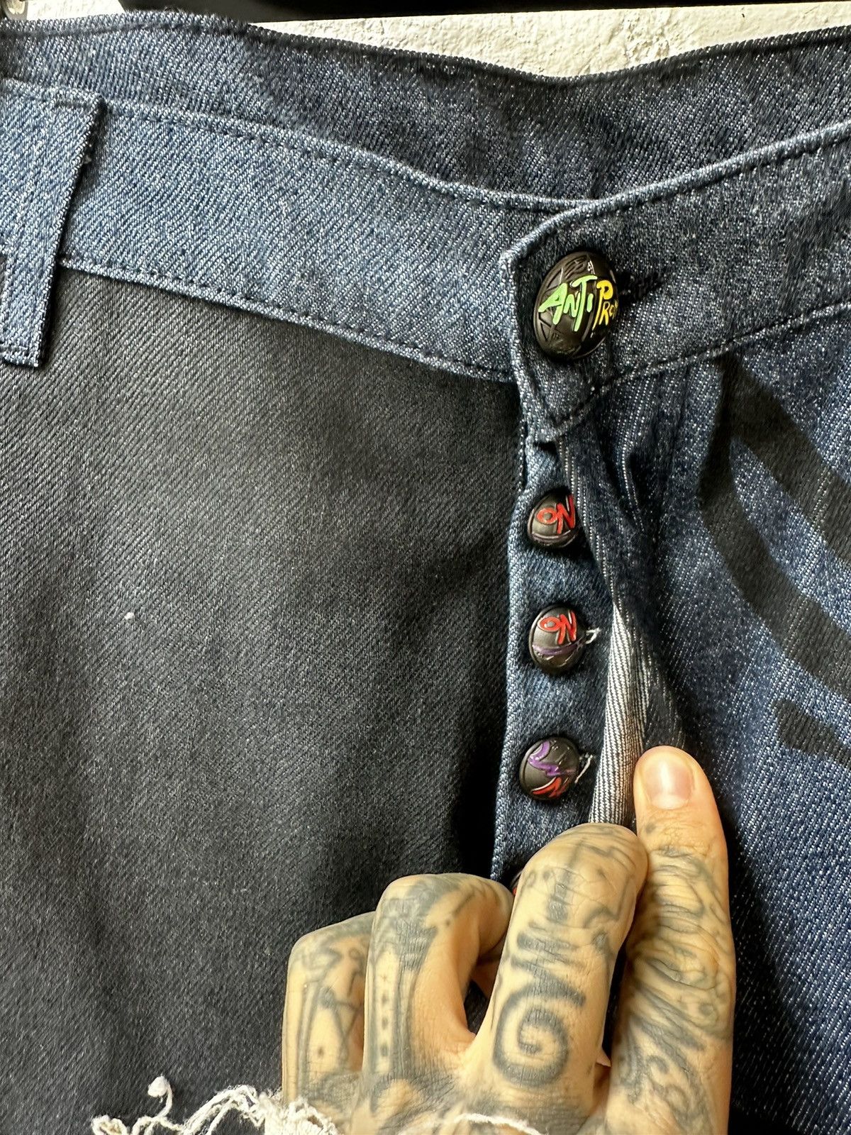 Matty Boy MATTY BOY 99 EYES BLUE JEANS NYC SIZE 38 Size US 38 / EU 54 - 7 Thumbnail