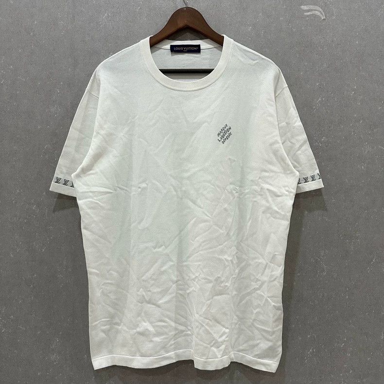Louis Vuitton Louis Vuitton Cuff letter logo short sleeve 2505-Nextarrow Size US XXL / EU 58 / 5 - 1 Thumbnail