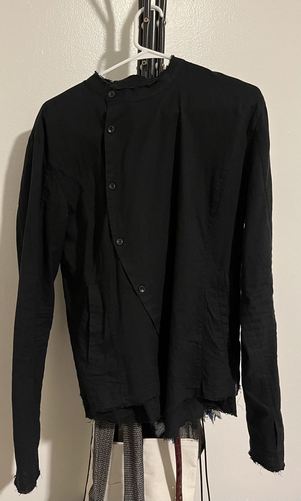 Designer × Japanese Brand × Troubled Waters Troubled Waters TBW Fencing Shirt (Black) Size US M / EU 48-50 / 2 - 5 Thumbnail