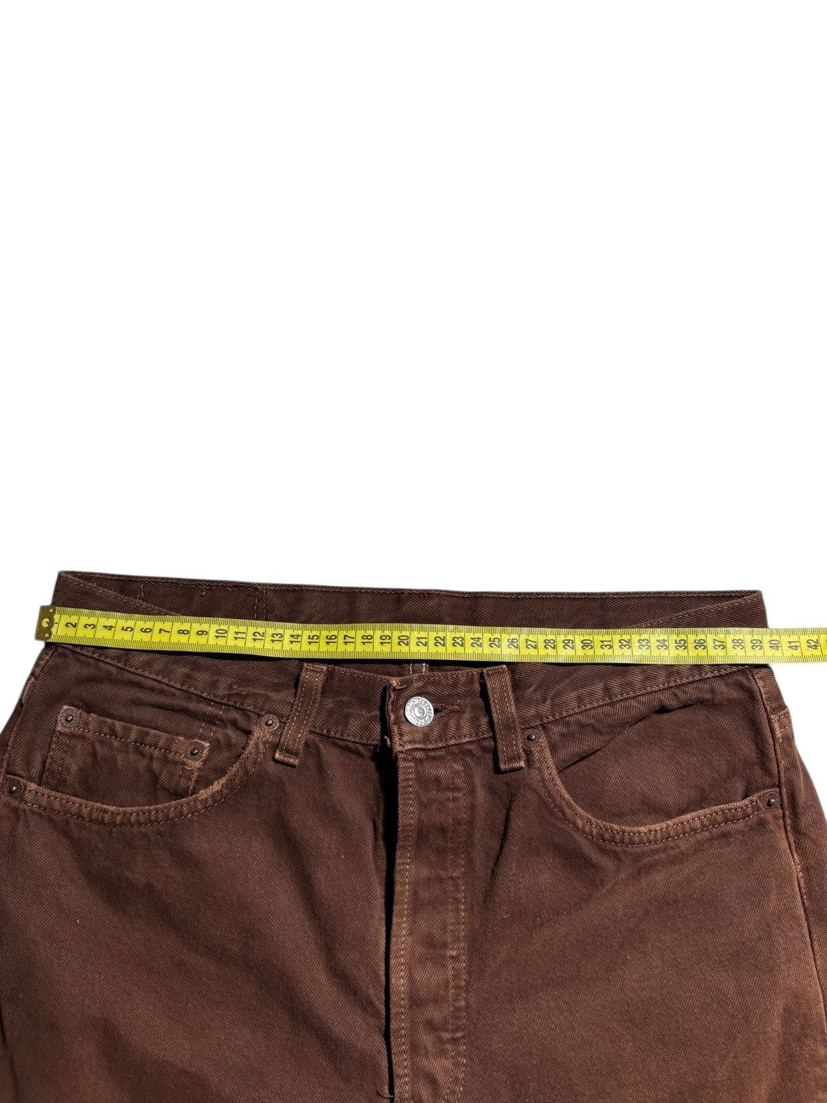 Levi's Vintage Clothing VTG Levi’s 501 Brown Jeans Made in USA Retro Size 32/32 Size US 32 / EU 48 - 8 Thumbnail