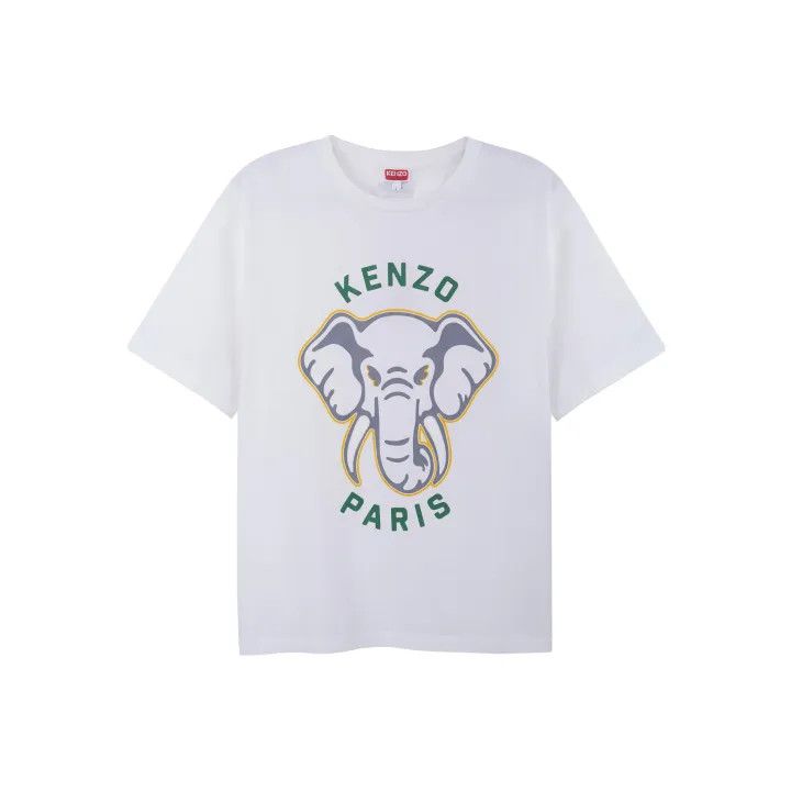 Kenzo Elephant Graphic T-Shirt for Men 0079