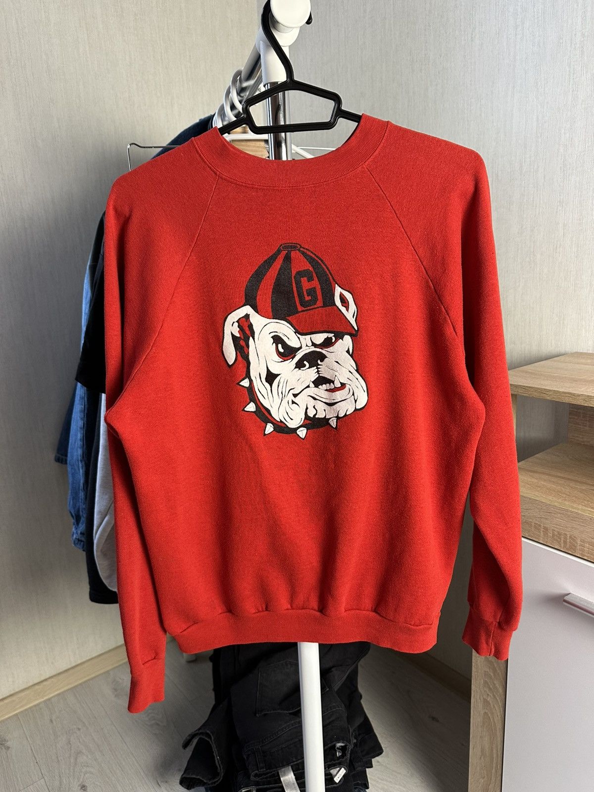 Vintage Vintage 90s Georgia Bulldogs Sweatshirt Size US M / EU 48-50 / 2 - 1 Thumbnail