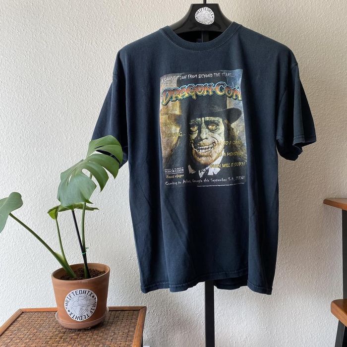 Vintage Vintage Dragon Con Basil Gogos Short Sleeve T Shirt 2005 Grailed