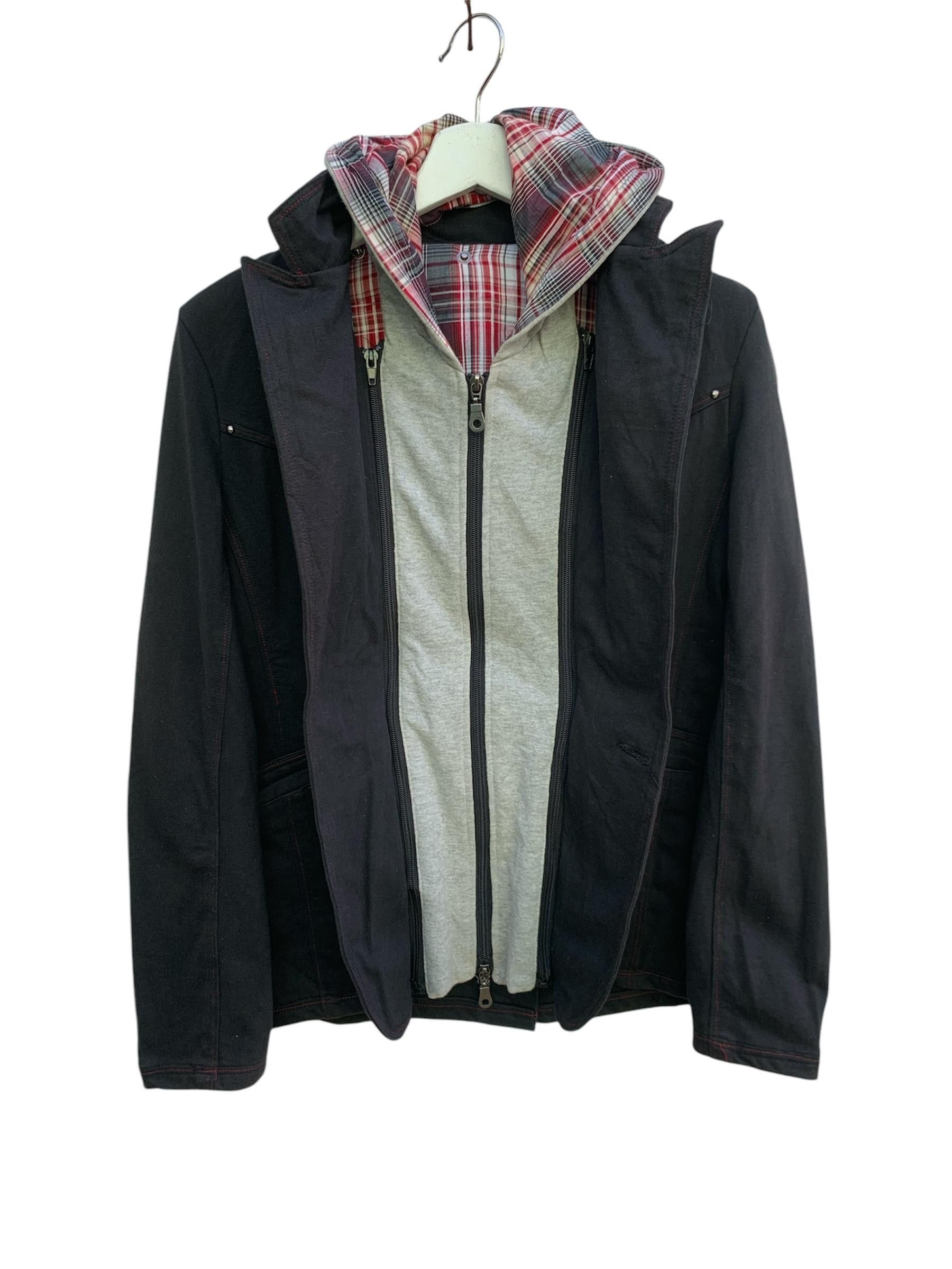 In The Attic Vtg In The Attic Homme Hoodie Jacket Size US S / EU 44-46 / 1 - 1 Thumbnail