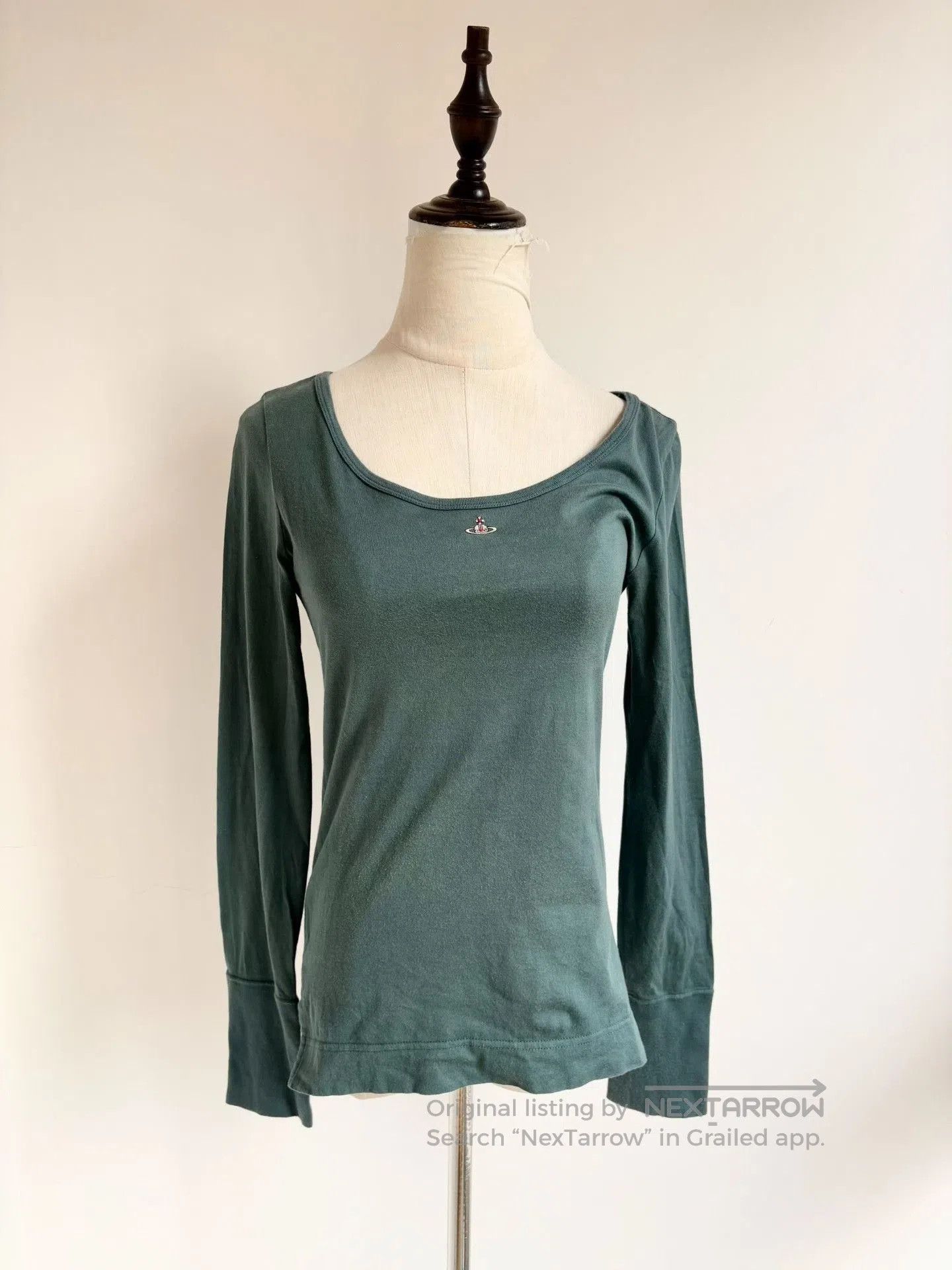 Vivienne Westwood Vivienne Westwood Vintage Green Saturn Top. Size M / US 6-8 / IT 42-44 - 1 Thumbnail