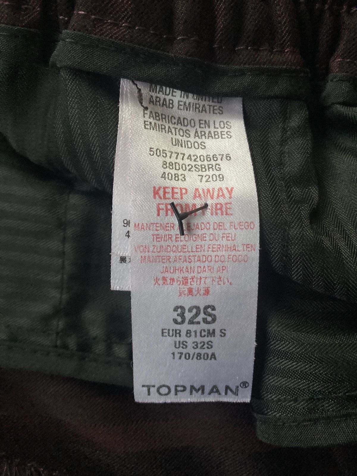 Topman Topman stripped cropped pants Size US 32 / EU 48 - 6 Thumbnail