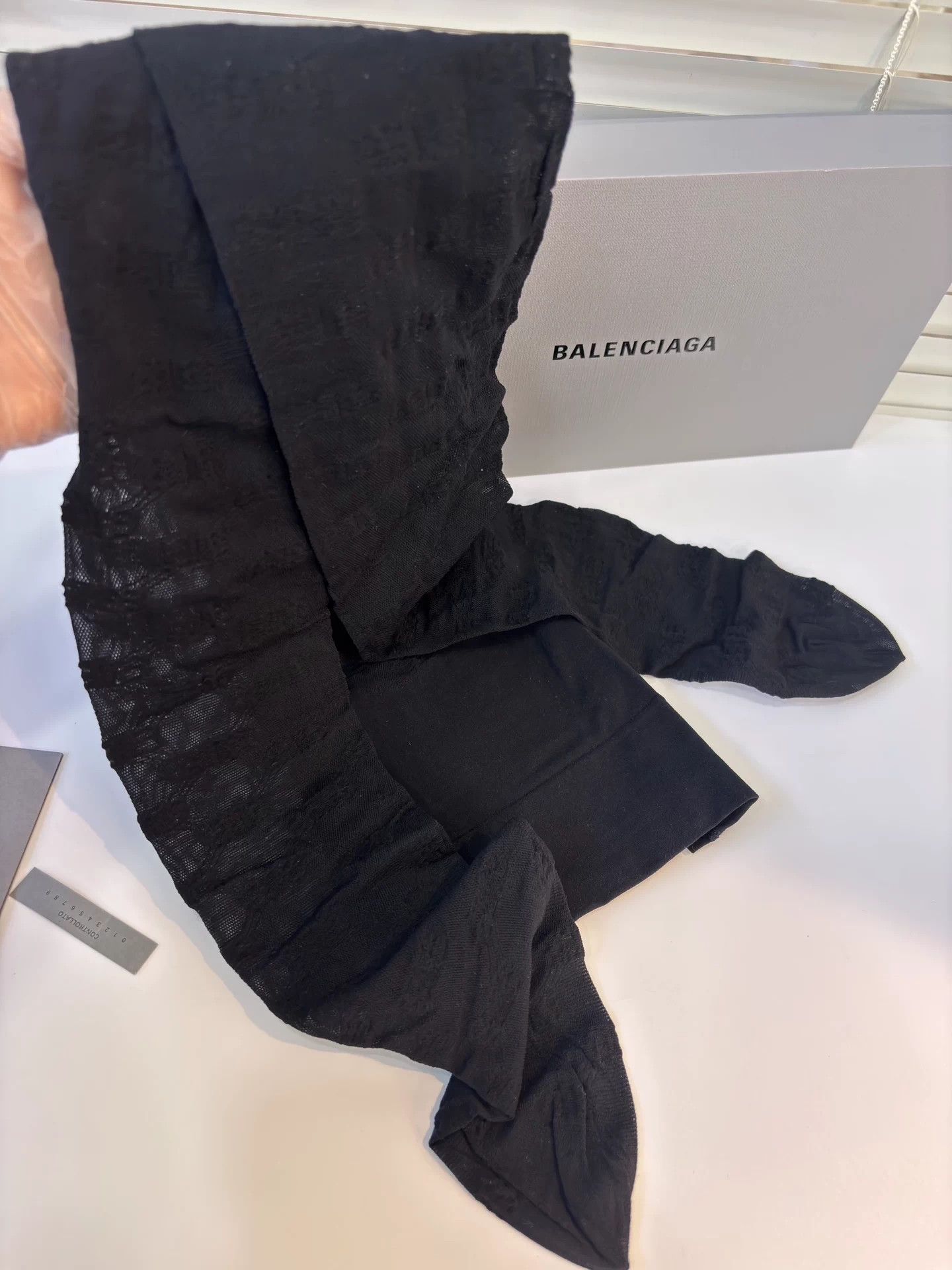 Balenciaga Balenciaga Black Tights M New Size ONE SIZE - 8 Thumbnail