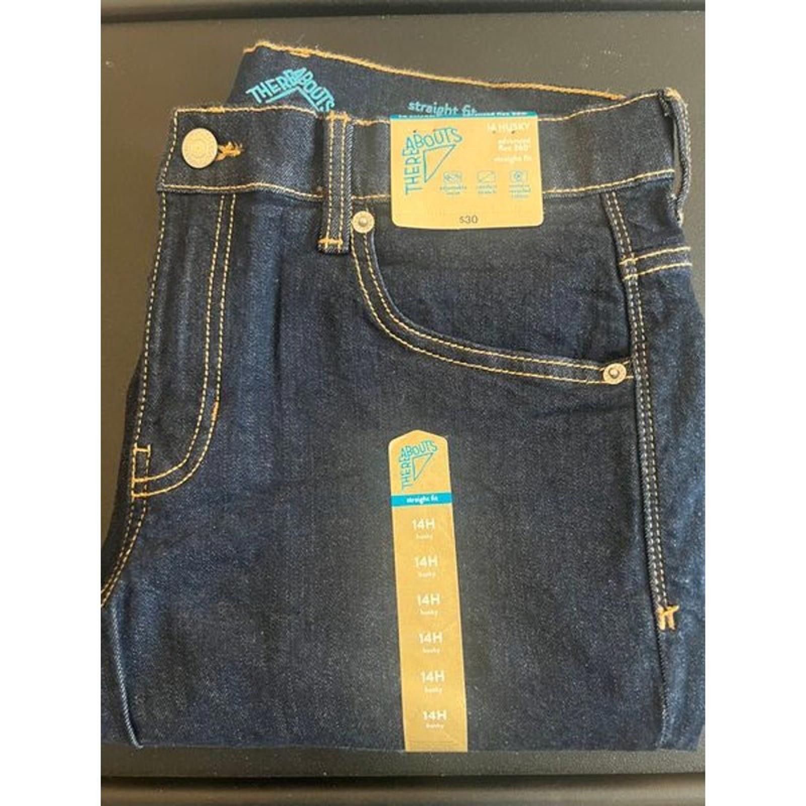 Other Thereabouts Boys Husky Straight Fit Jeans Size US 26 / EU 42 - 1 Thumbnail