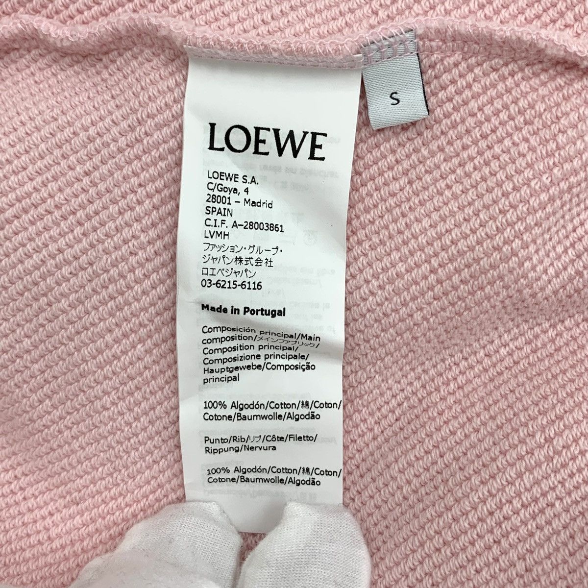 Loewe Loewe x Totoro Pink Logo & Totoro Hooded Sweatshirt K26WX Size S / US 4 / IT 40 - 6 Thumbnail
