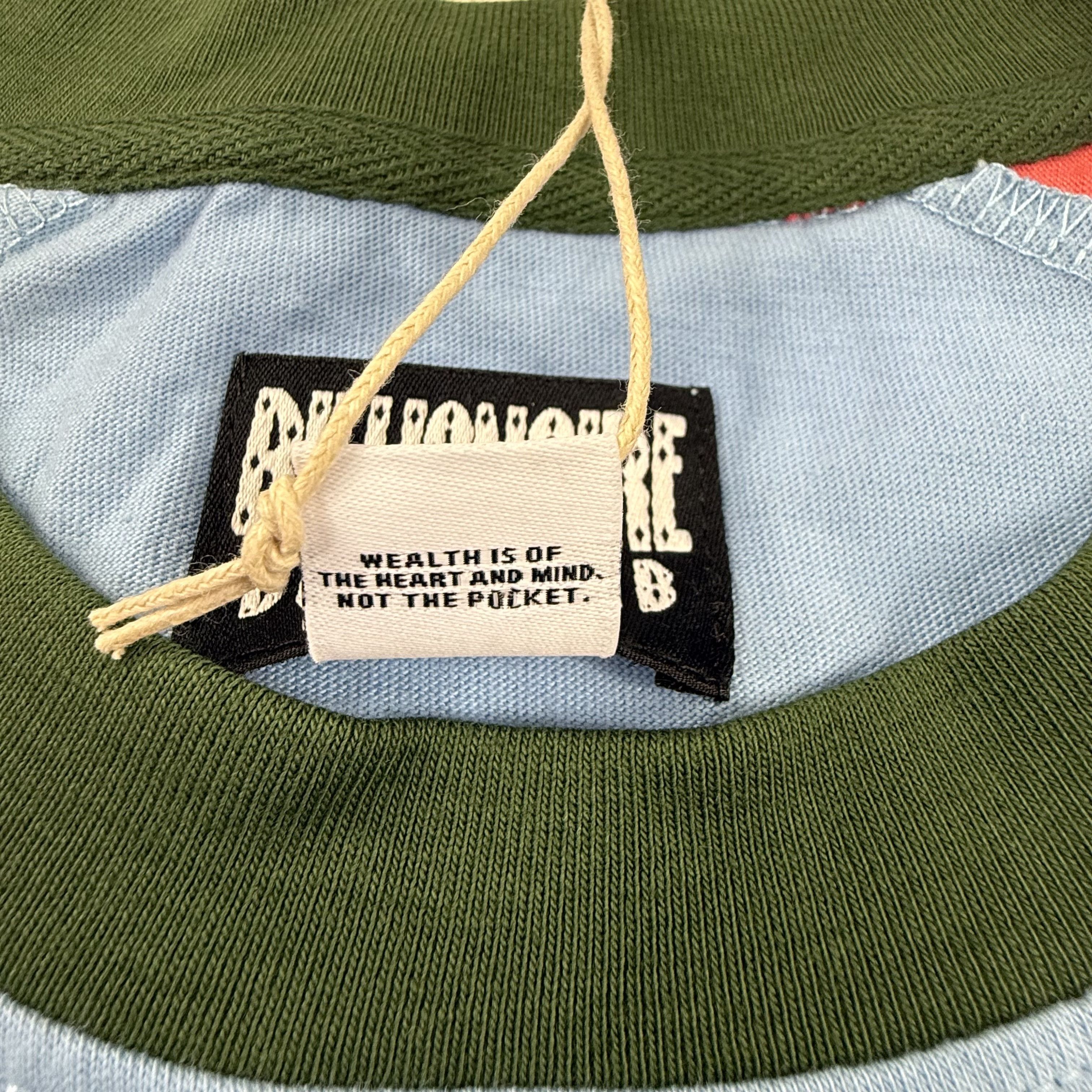 Billionaire Boys Club Billionaire Boys Club Raglan T-Shirt Blue Red Green Arch Size US M / EU 48-50 / 2 - 6 Thumbnail