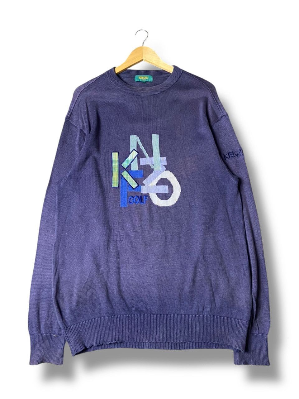 Kenzo Vintage Kenzo Golf Crewneck Sweatshirt (170) Size US S / EU 44-46 / 1 - 1 Thumbnail
