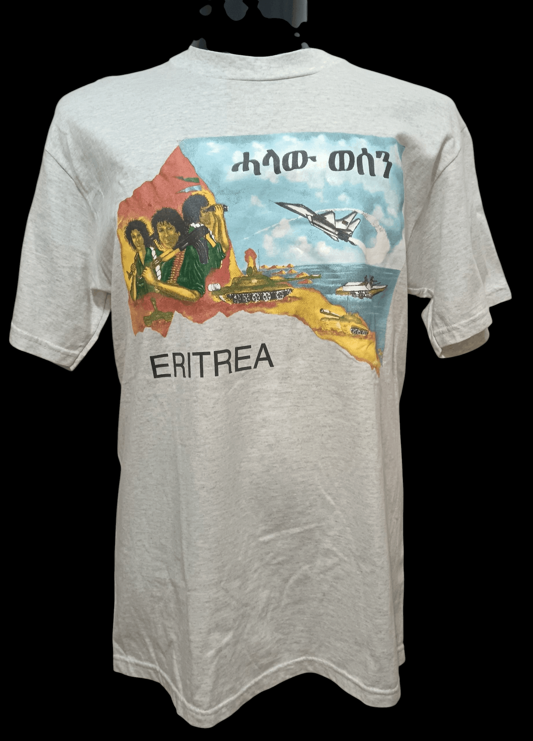 Vintage VINTAGE 90S ERITREA MEMORIAL SHIRT Size US L / EU 52-54 / 3 - 1 Thumbnail