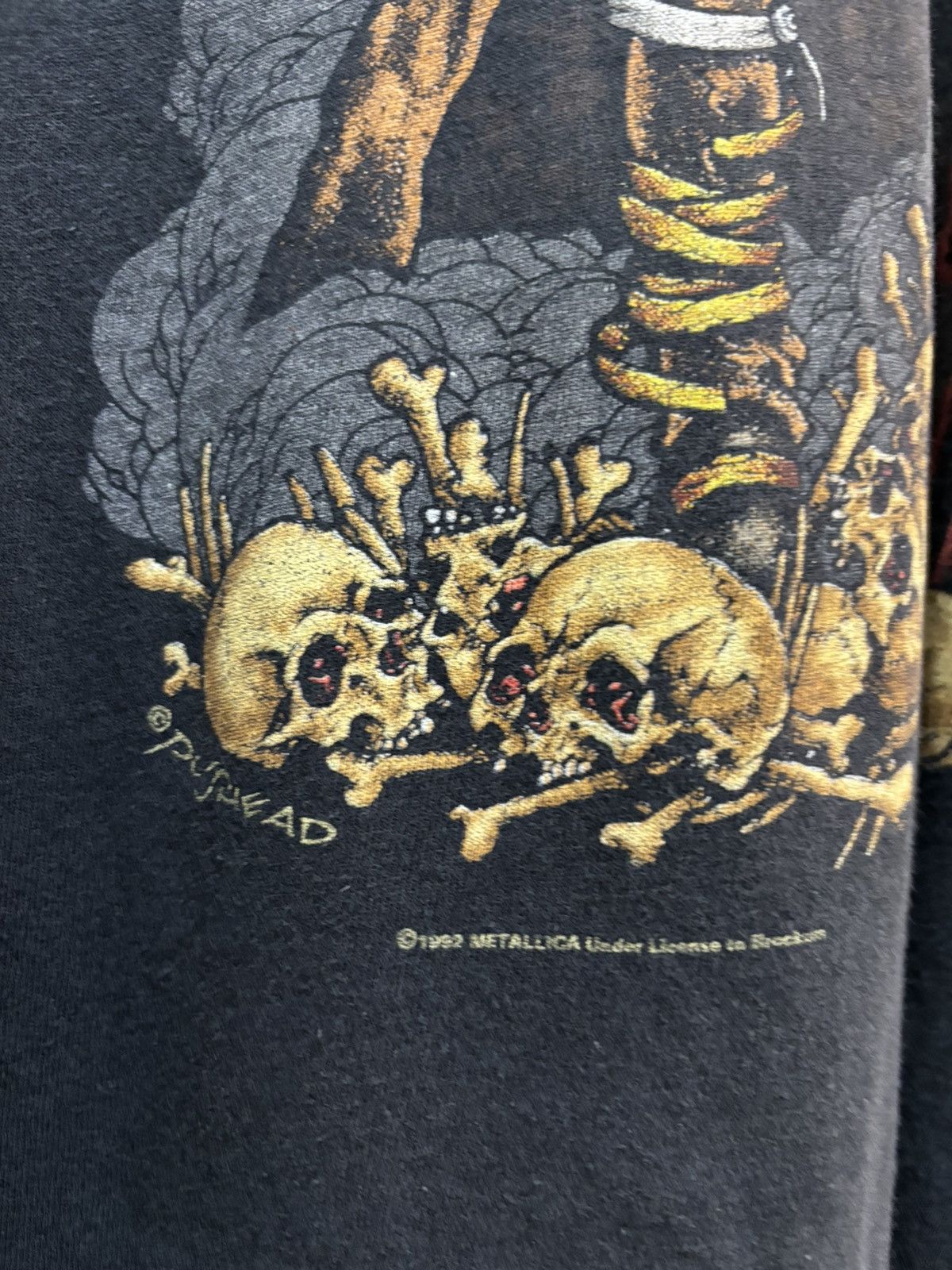 Metallica Vintage 1992 Metallica The Unforgiven Executioner Size US L / EU 52-54 / 3 - 6 Thumbnail