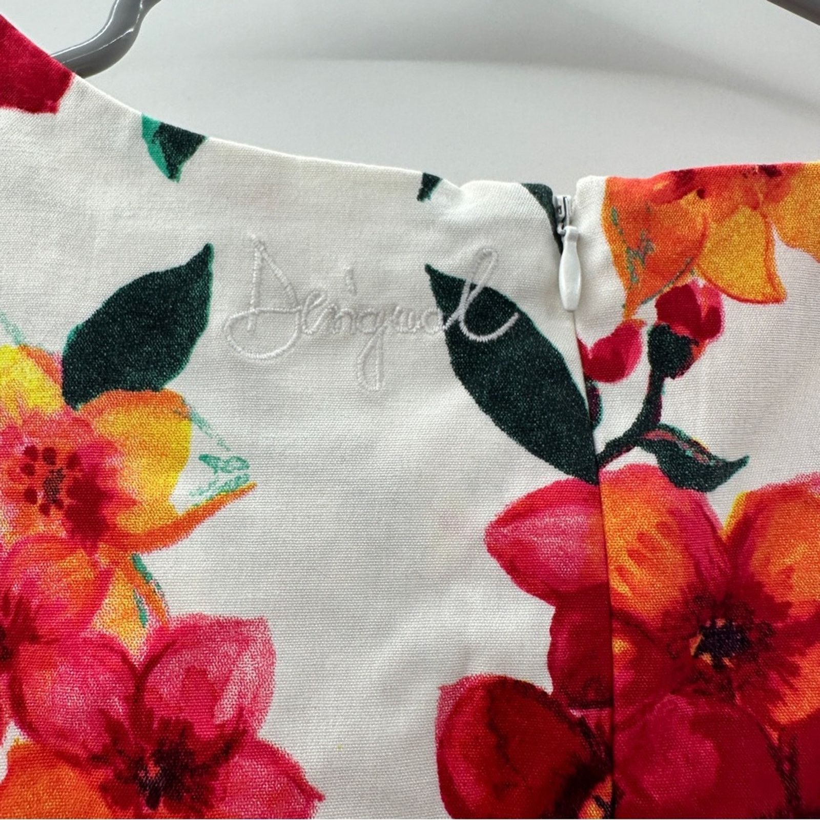 Desigual Desigual Angelina Multicolor Paisley Floral Print Dress Size M / US 6-8 / IT 42-44 - 6 Thumbnail
