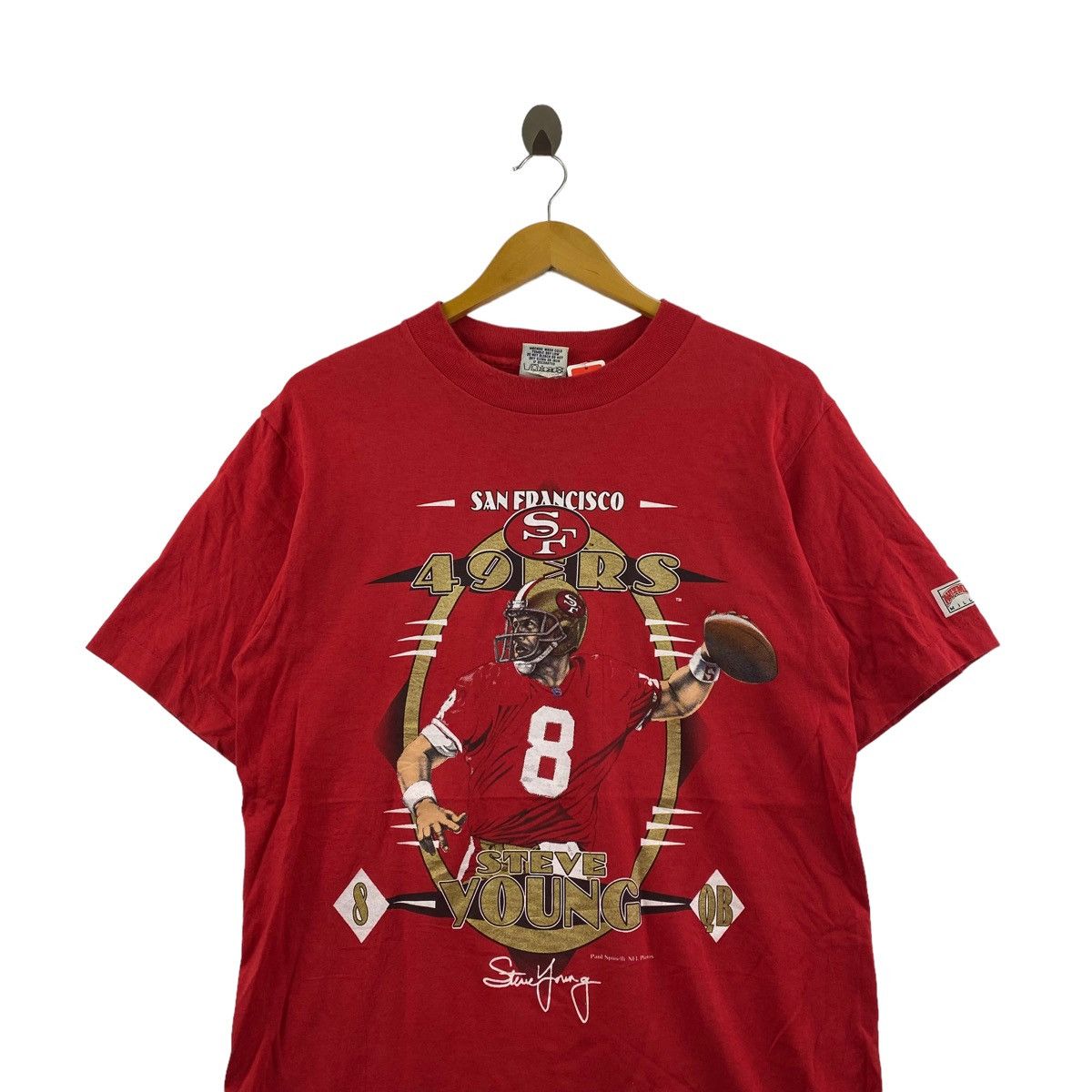 NFL Vintage SAN FRANCISCO 49ERS 1993 Steve Young NFL Football Size US M / EU 48-50 / 2 - 2 Thumbnail