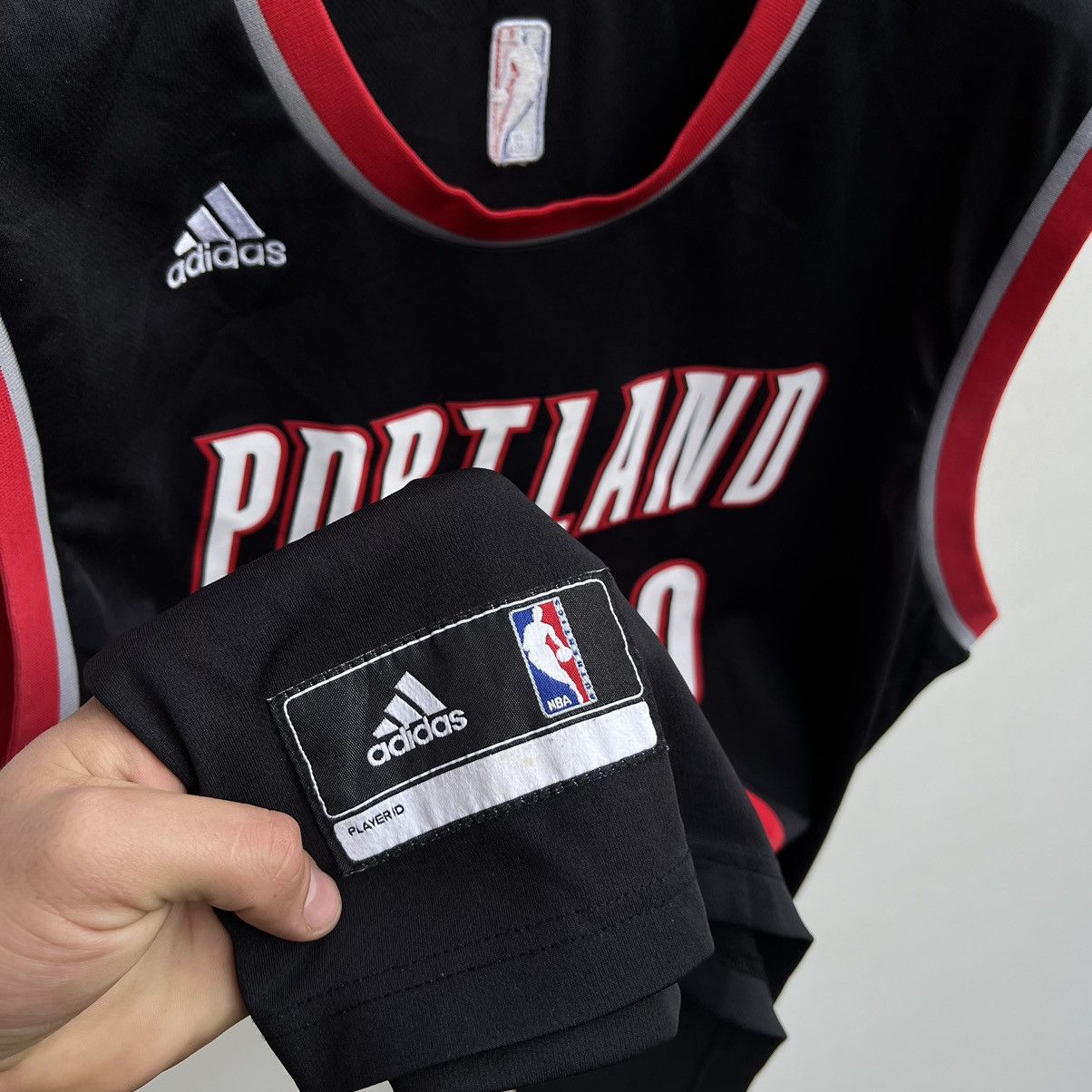 Adidas Adidas NBA Portland Trailblazers Lillard #0 jersey Size US L / EU 52-54 / 3 - 3 Thumbnail
