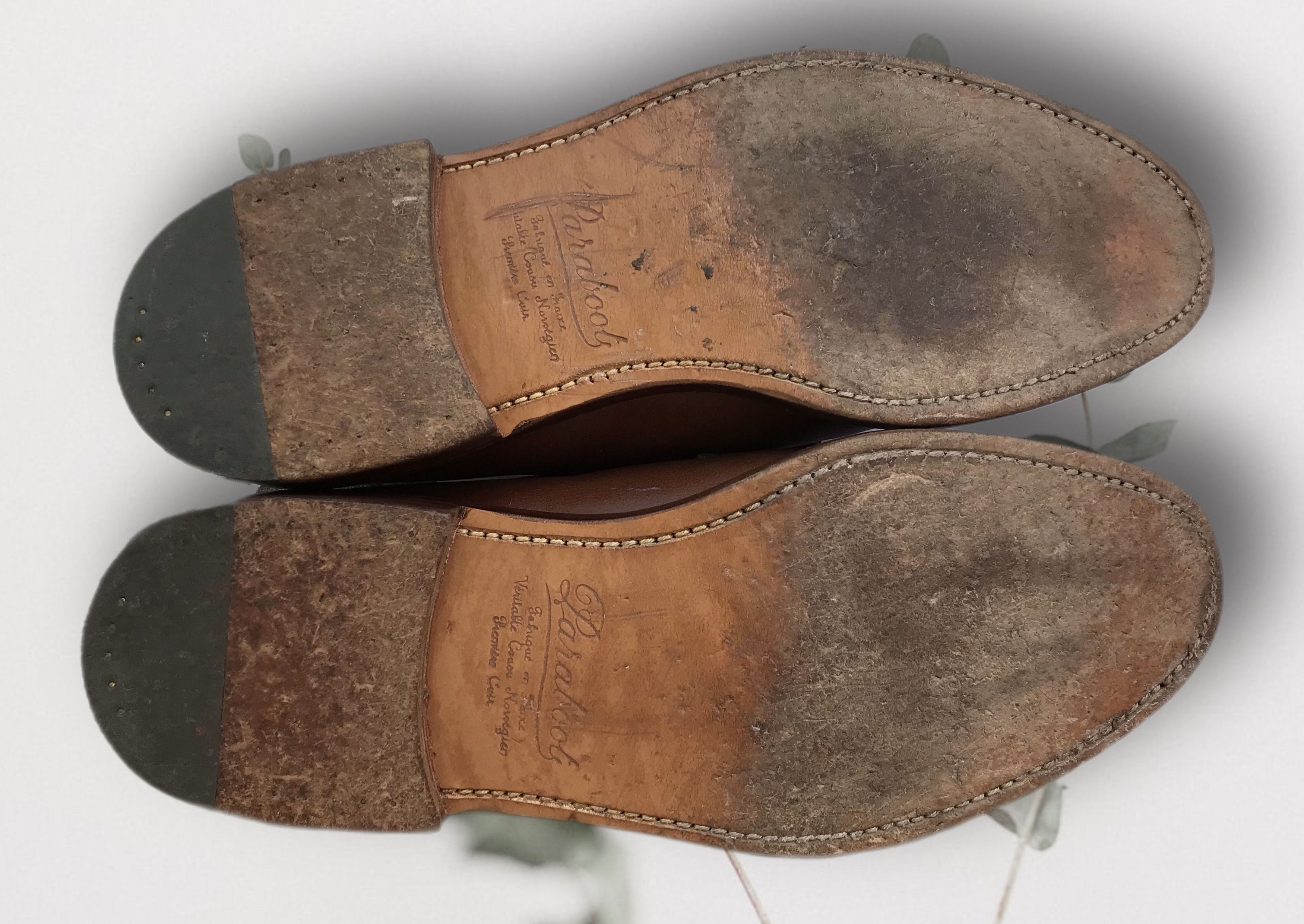 Paraboot Paraboot Brown Brogue Leather Derby Shoes Lace Up Oxfords Size US 11 / EU 44 - 8 Thumbnail