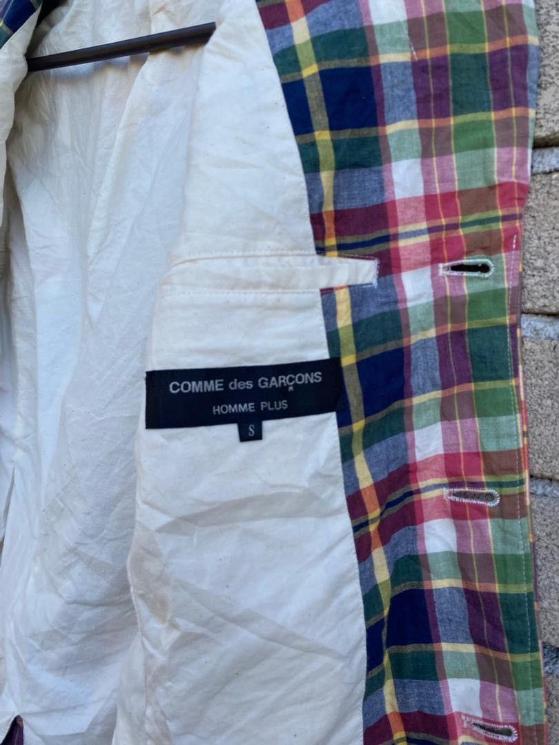 Comme des Garcons Homme Plus Comme des Garcons Homme Plus AD2007 Plaid Button Up Jacke Size US S / EU 44-46 / 1 - 9 Thumbnail