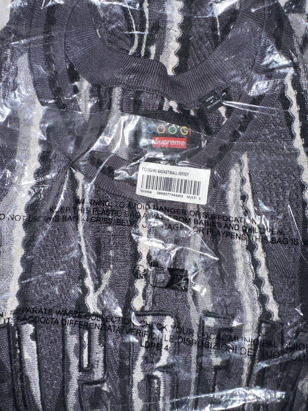 Coogi × Supreme Supreme X Coogi 94 Jersey Size US S / EU 44-46 / 1 - 5 Thumbnail