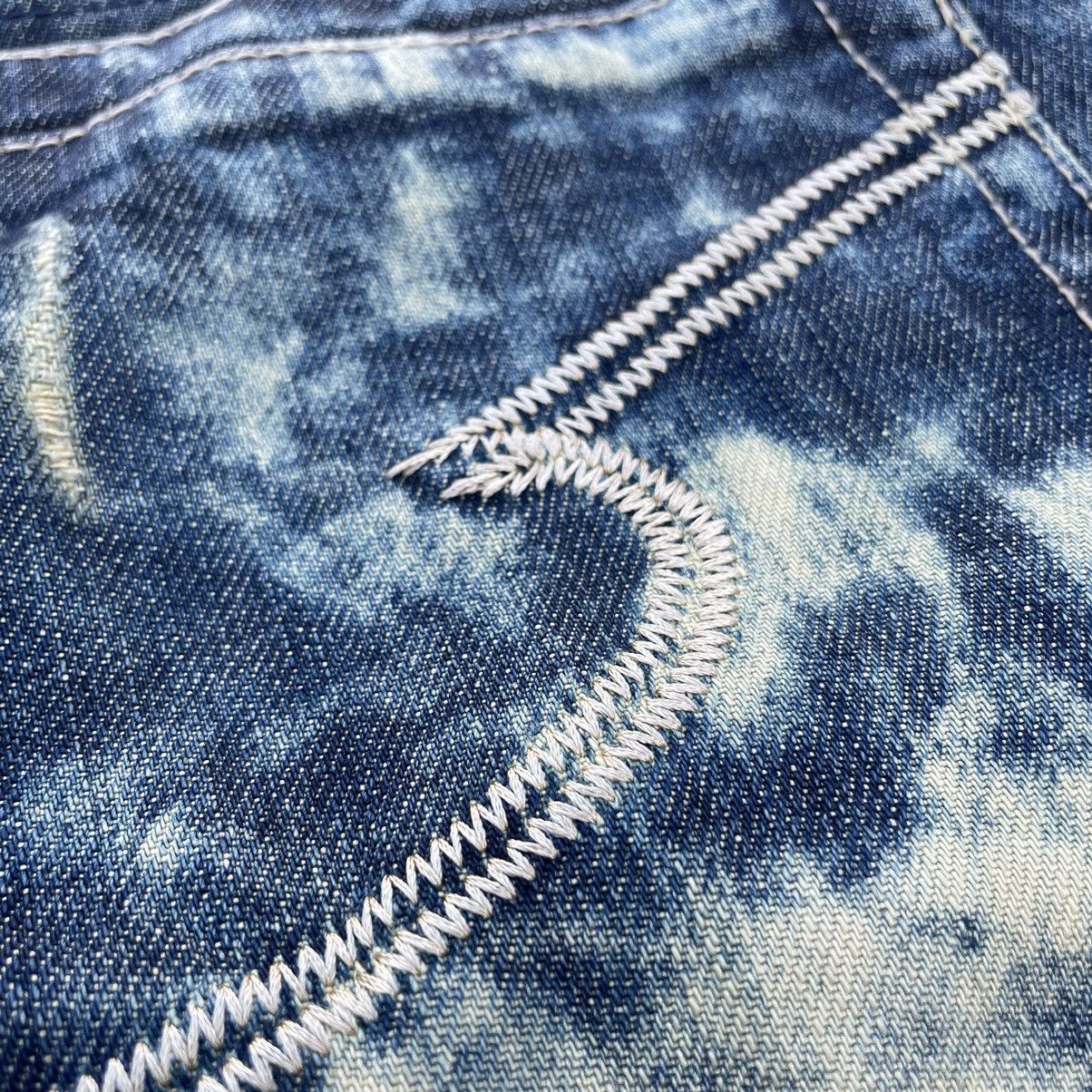 If Six Was Nine × Le Grande Bleu (L.G.B.) × semanticdesign 🇯🇵 SEMANTIC DESIGN ACID WASH JEANS Size US 28 / EU 44 - 12 Thumbnail