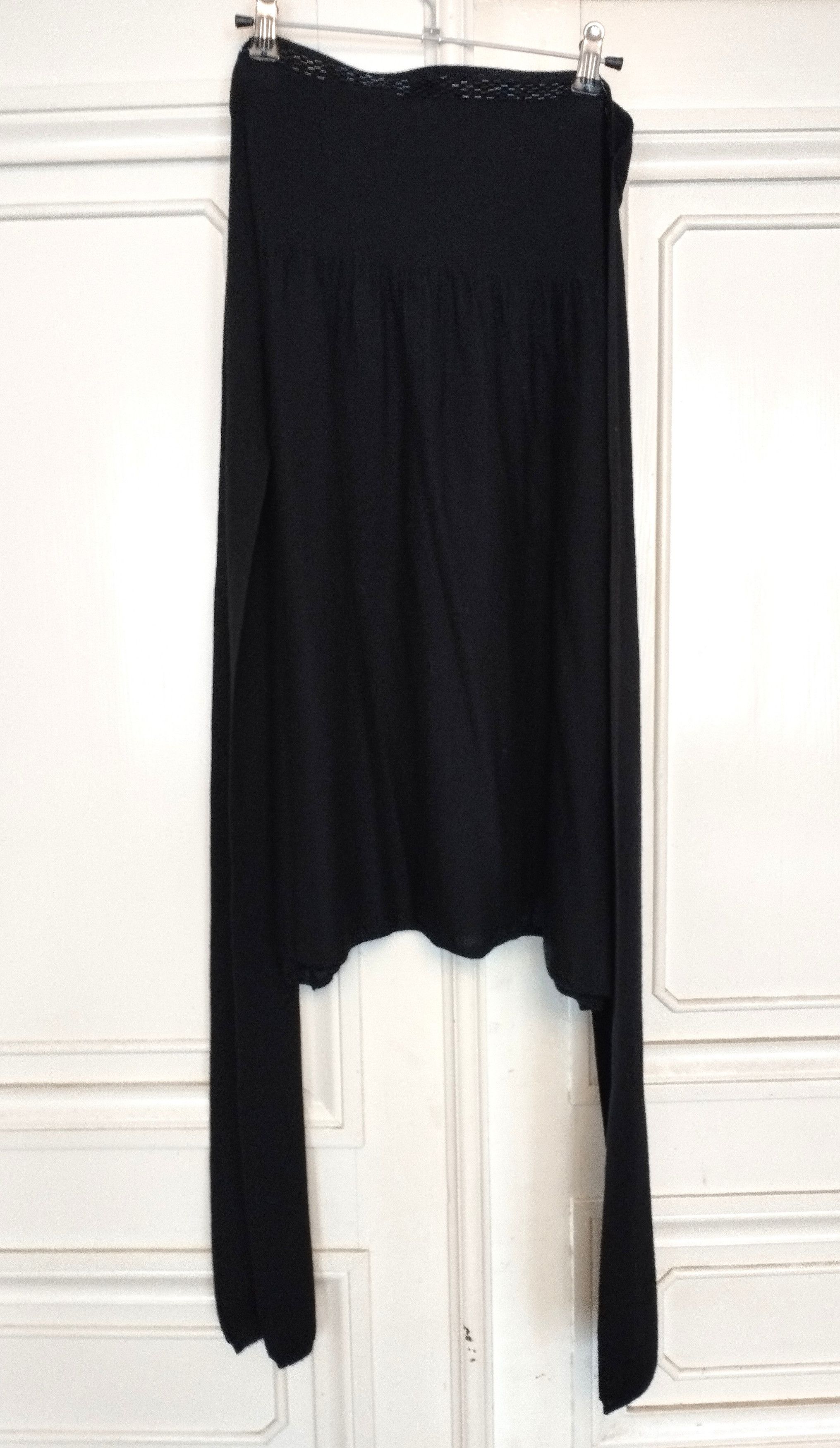 Sonia Rykiel Sonia Rykiel Robe Bustier Jupe Coton Soie Cachemire TS Size S / US 4 / IT 40 - 5 Thumbnail