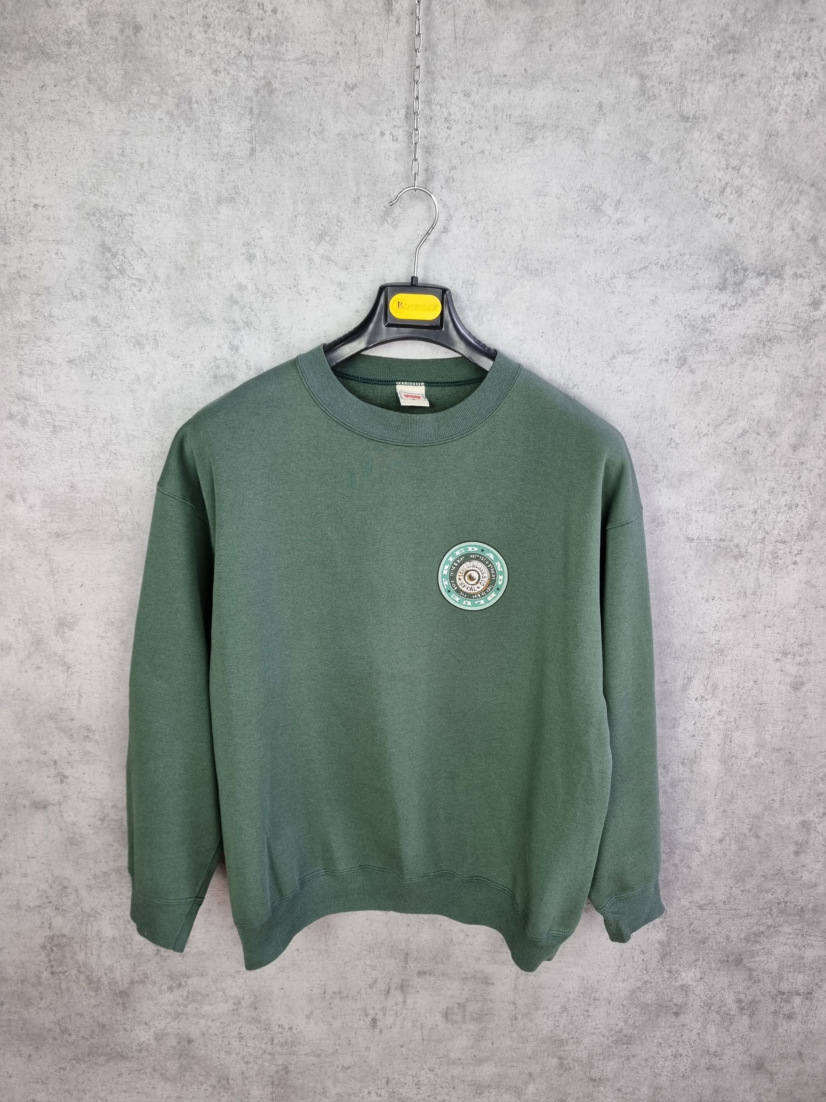 Levi's × Levi's Vintage Clothing 1996s Vintage Thrashed Faded LEVIS Sweatshirt Made in USA Size US XL / EU 56 / 4 - 4 Thumbnail