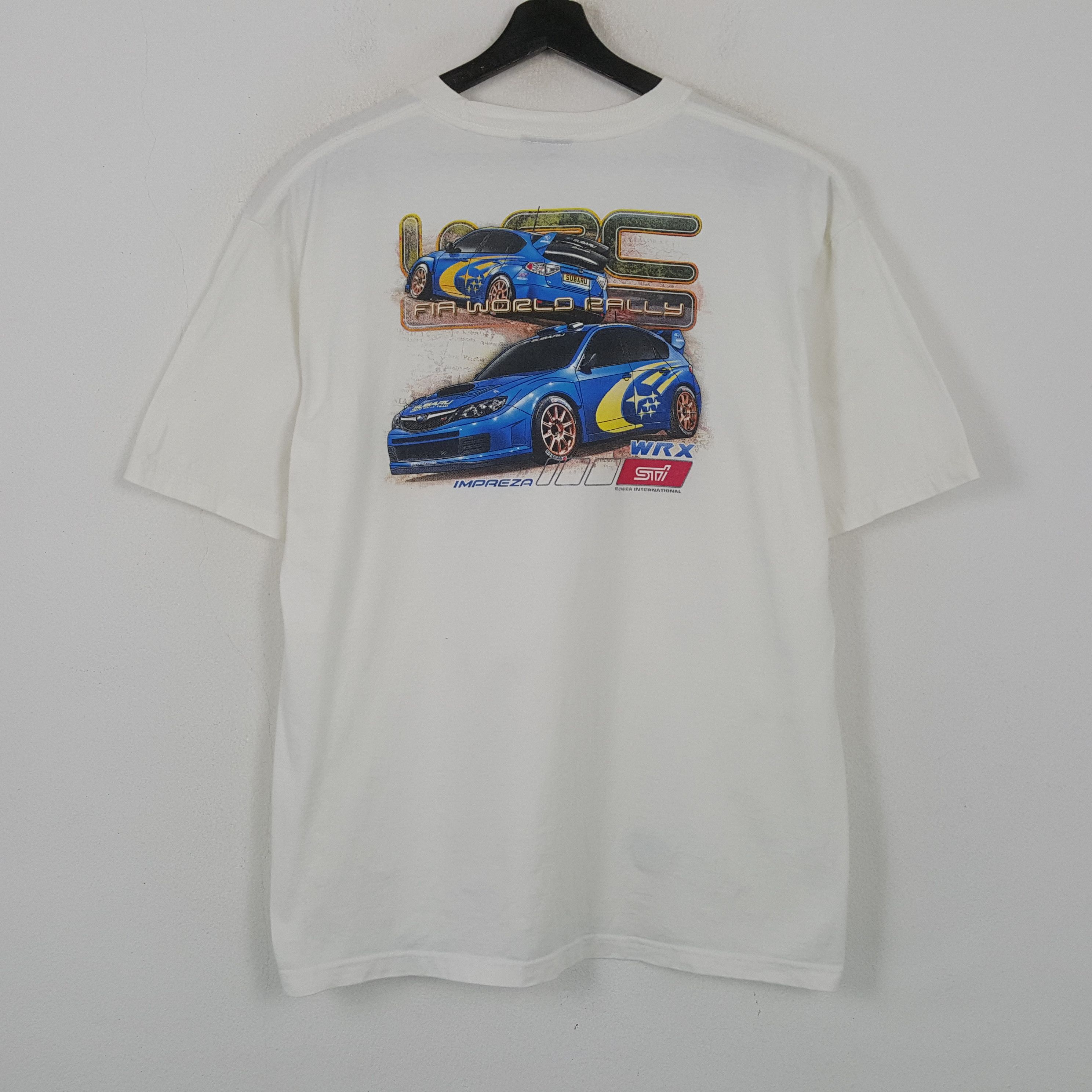 Vintage Subaru Impreza Japanese Motorsports Tshirt RR1 Size US XL / EU 56 / 4 - 1 Thumbnail
