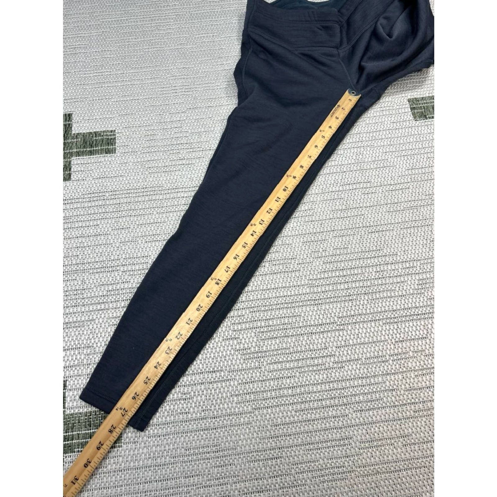 Athleta Athleta Leggings Womens M Gray Fleece Lined Low Rise Skinny Athleisure Size 32" / US 10 / IT 46 - 5 Thumbnail