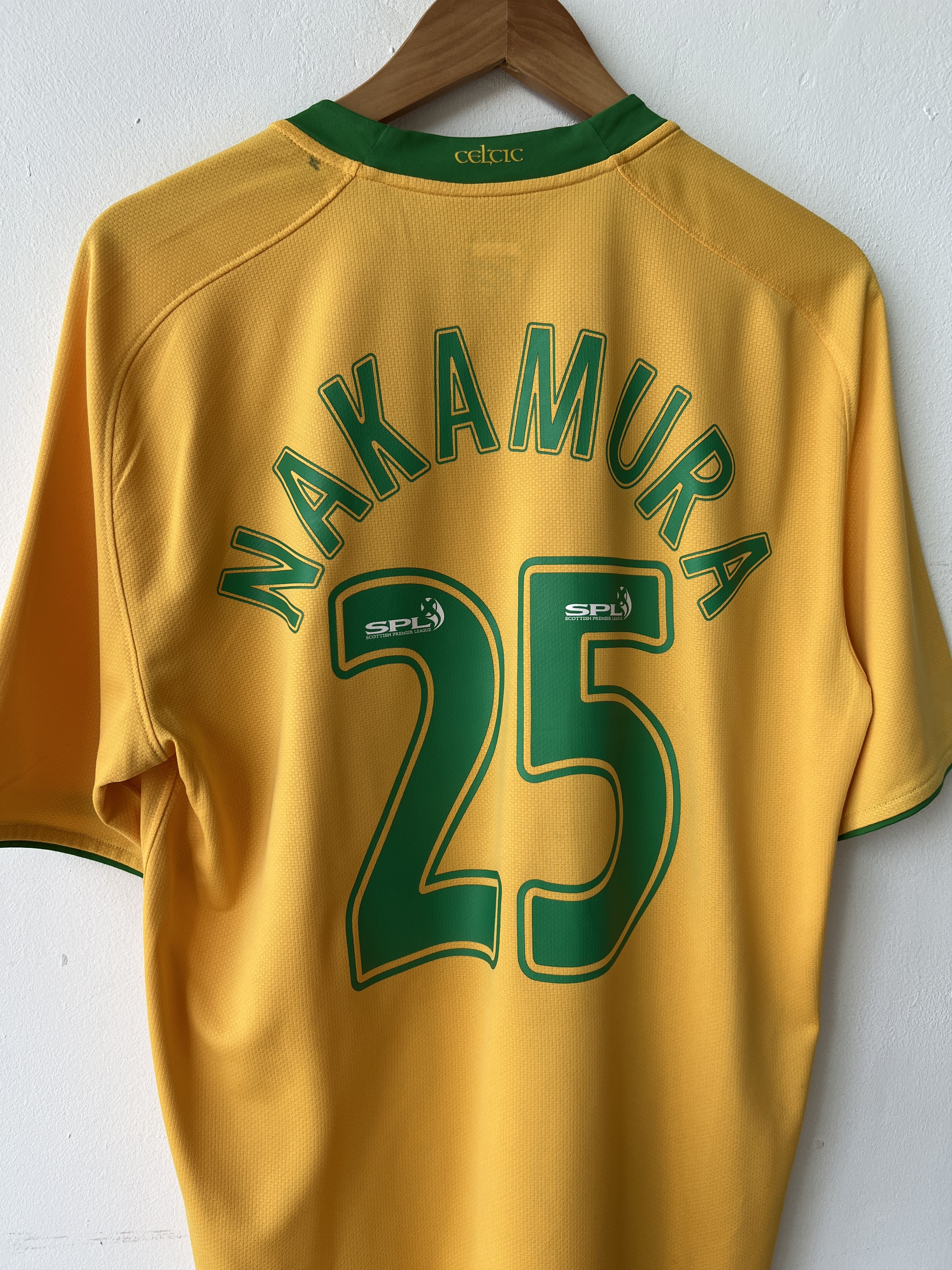 Nike (L) Celtic 2008-09 Away Kit Nakamura #25 Size US L / EU 52-54 / 3 - 9 Thumbnail
