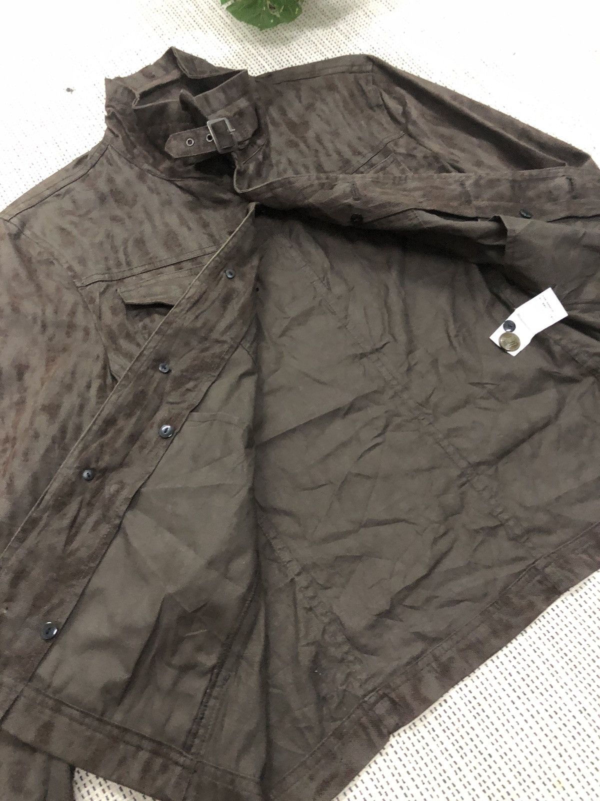 If Six Was Nine × Japanese Brand × Le Grande Bleu (L.G.B.) JAPANESE BRAND BONDAGE ACID WASH JACKET PUNK GOTHIC STYLE Size US M / EU 48-50 / 2 - 14 Thumbnail
